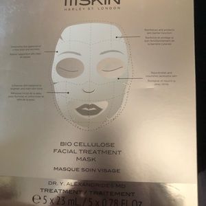 111SKIN Bio Cellulose Facial Treatment Mask x5 NEW